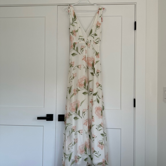 Lulus White Floral Print Maxi Dress - Picture 11 of 16